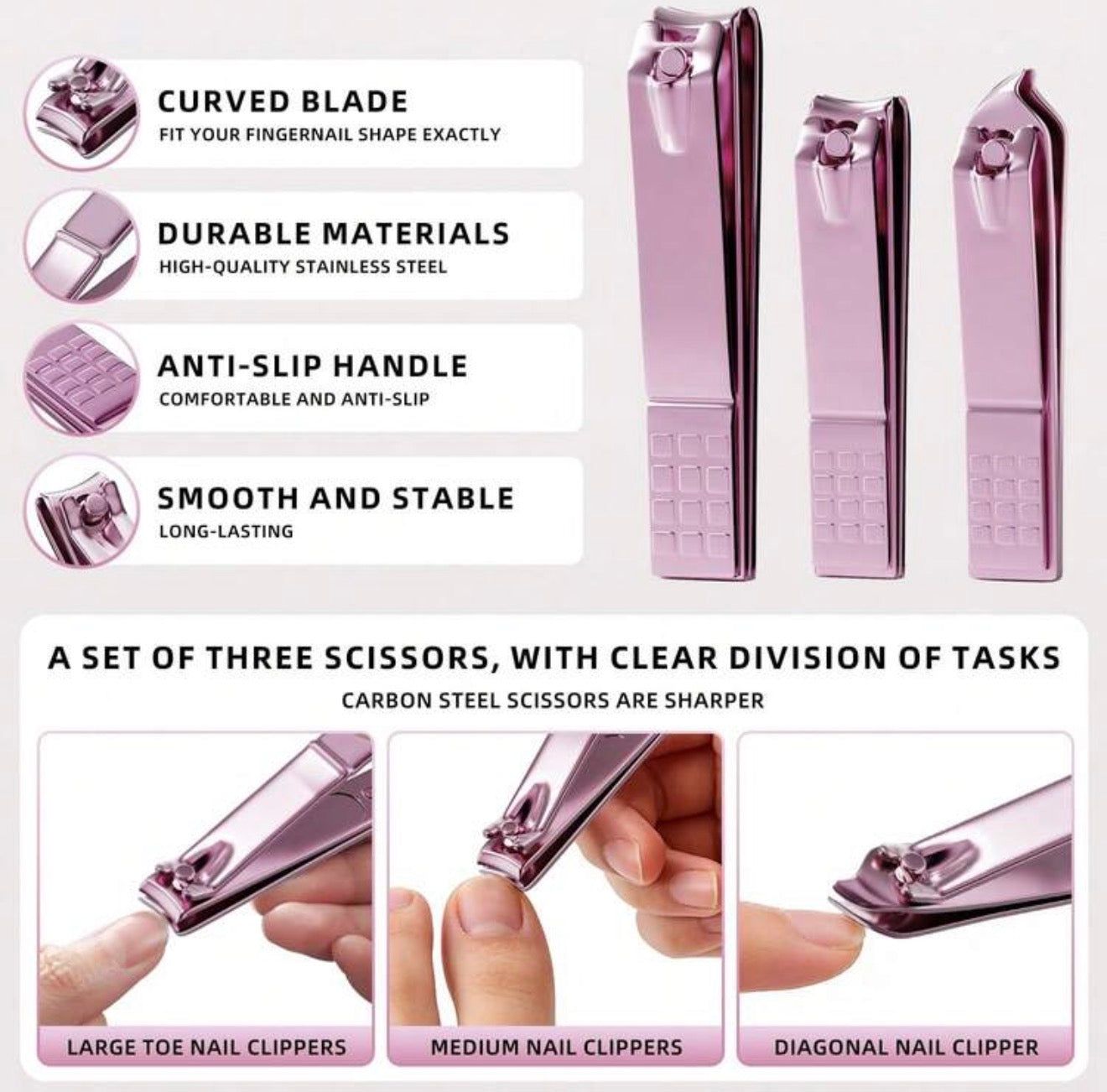 Professional Nail Care Kit – 12 Pieces