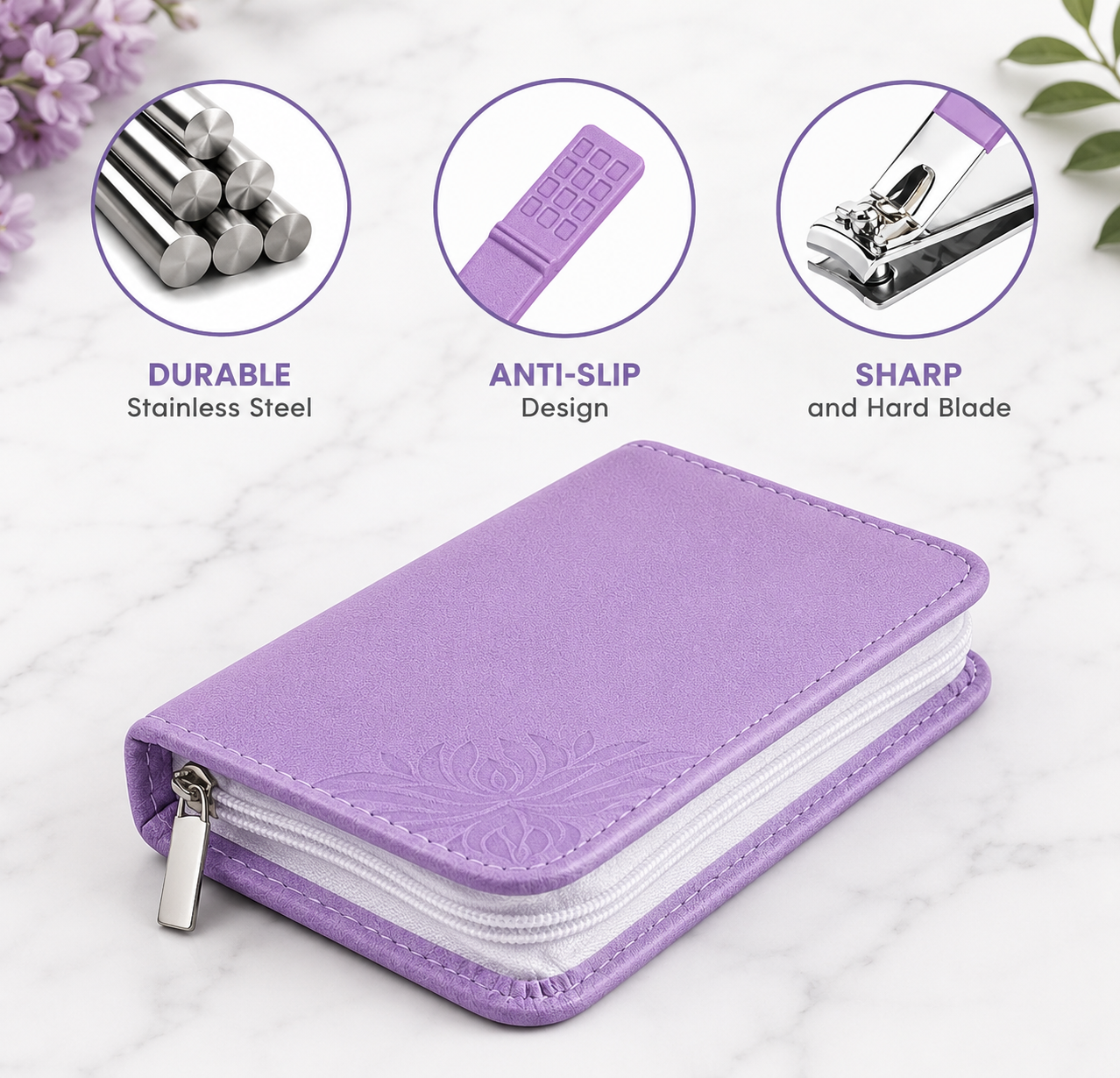 Ultimate Stainless Steel Mani Kit – 30 Pieces