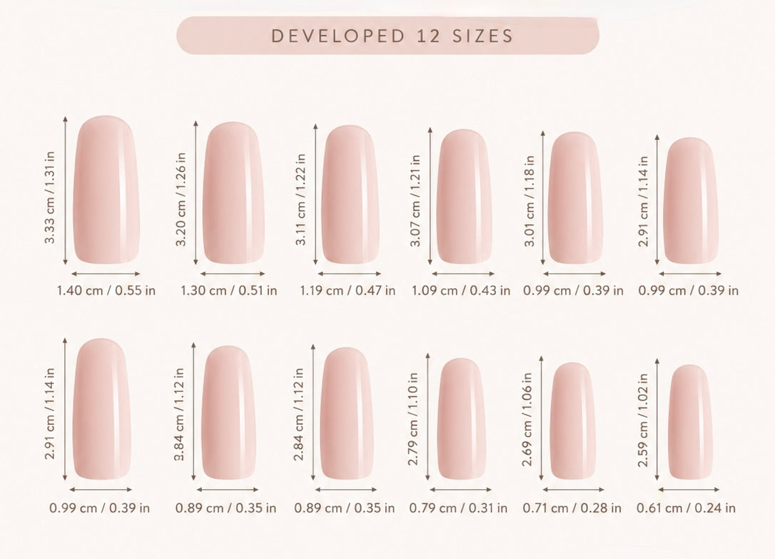 24 Pcs Cherry Bomb Nails