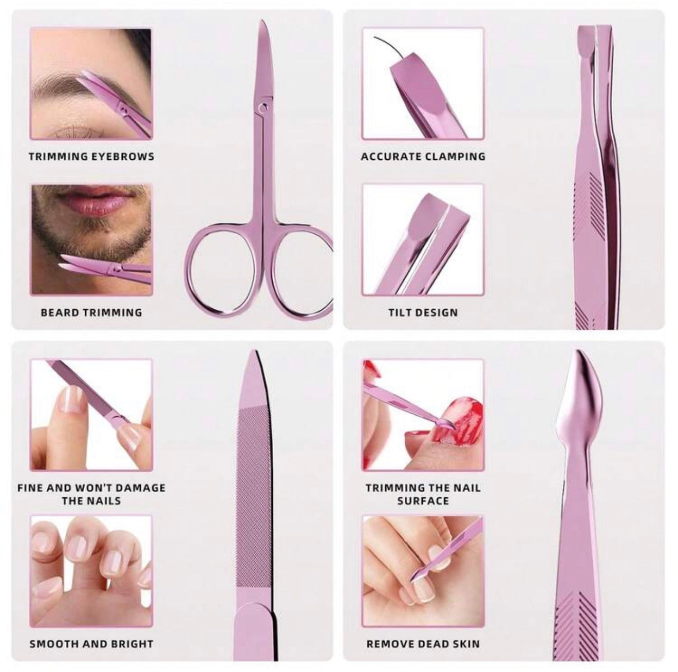 Professional Nail Care Kit – 12 Pieces