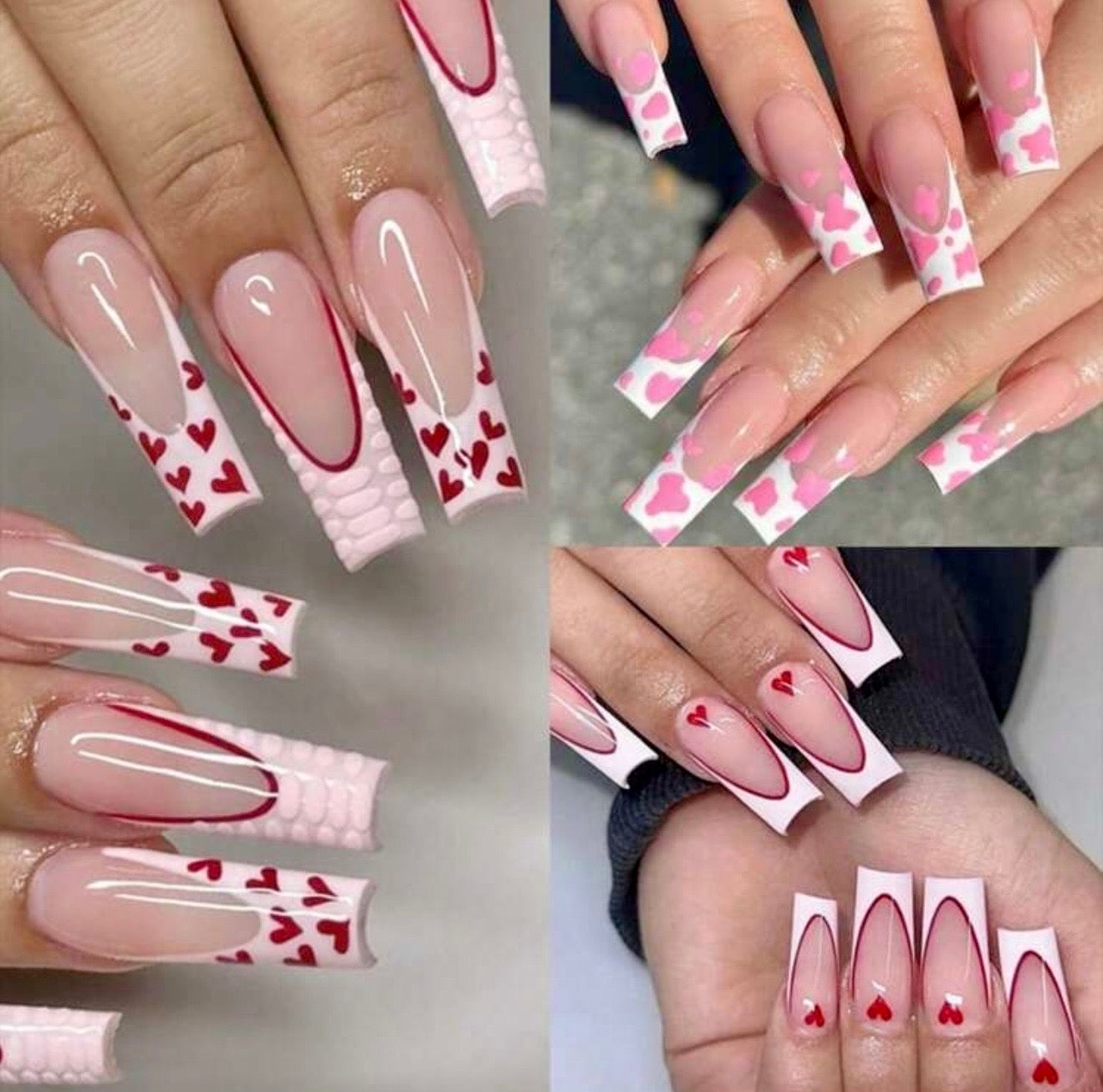 120pcs French Nail Tips