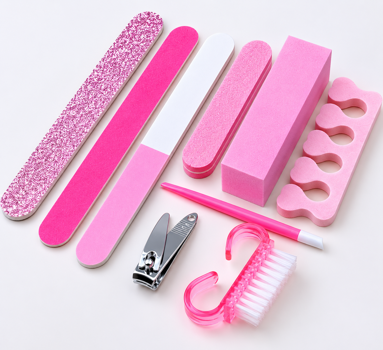 Press-On Nail Starter Kit – 9 Pieces