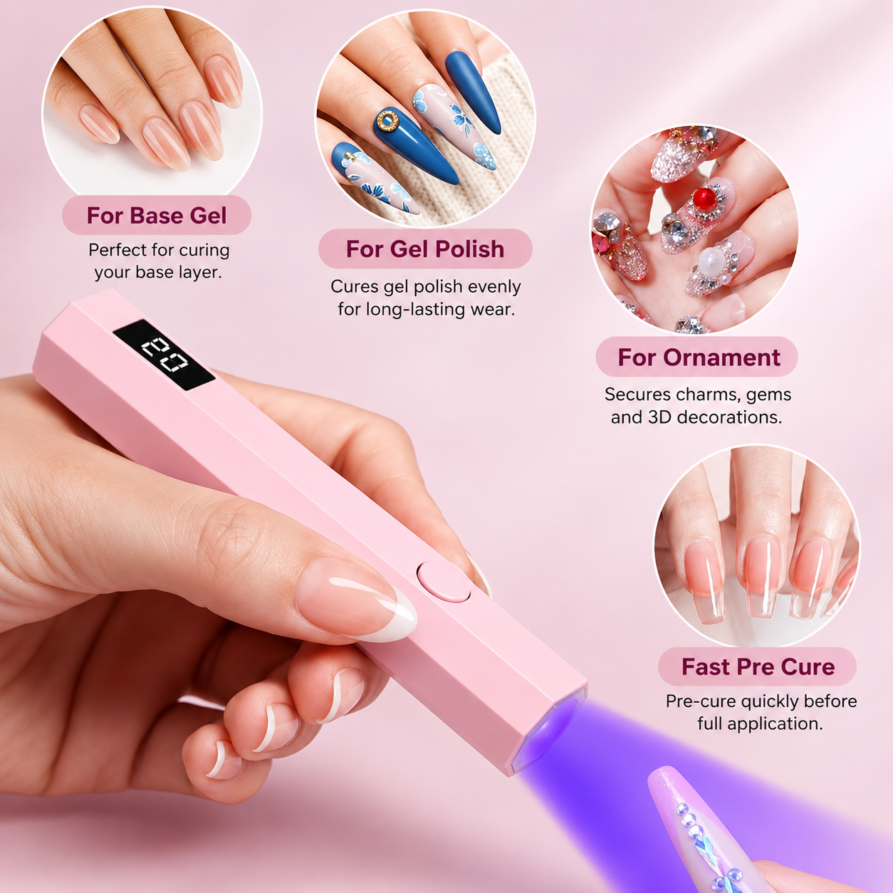 Our Must-Have Portable Mini UV LED Nail Lap